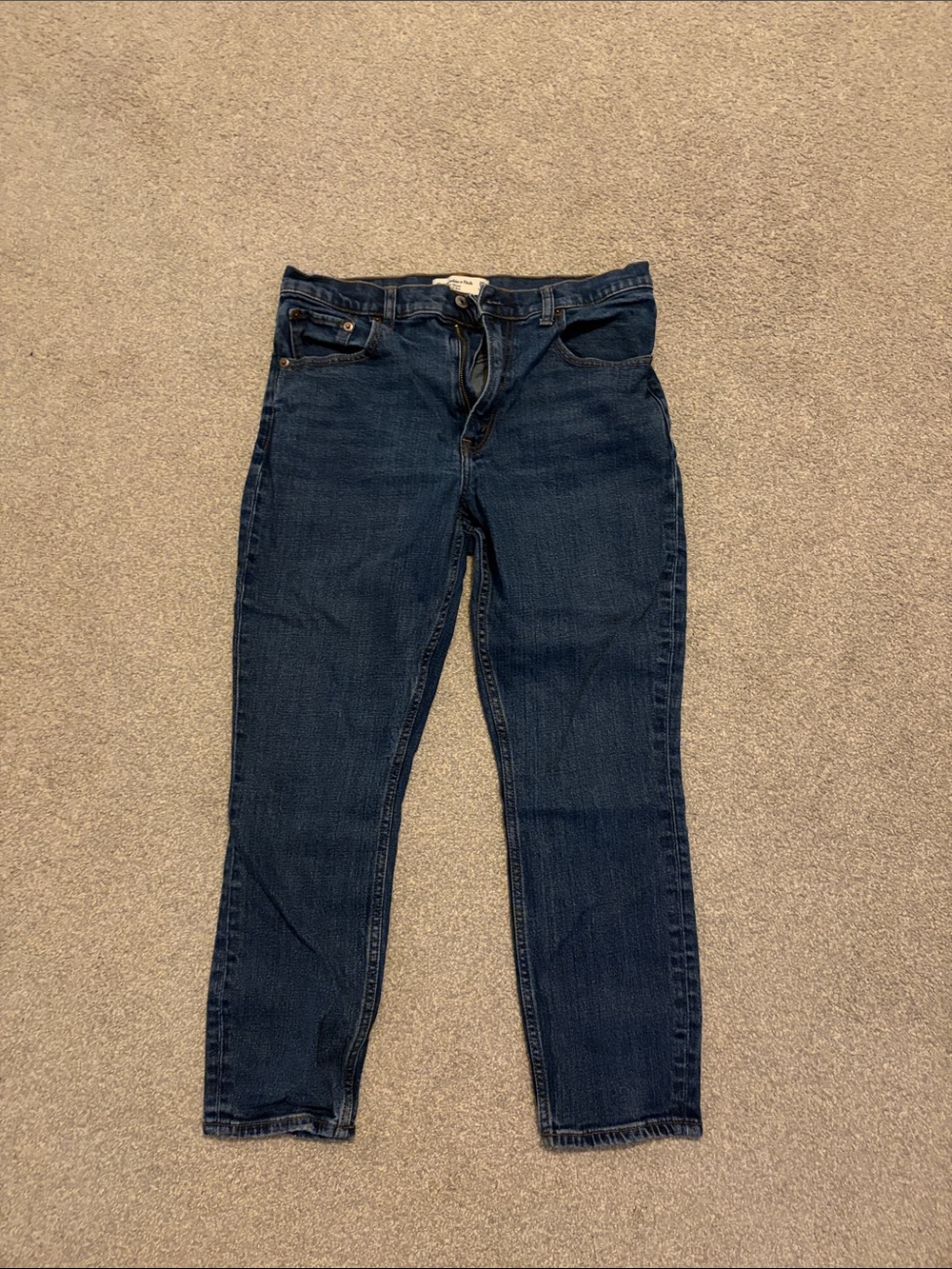 Abercrombie & Fitch Dark Blue Skinny Jeans
